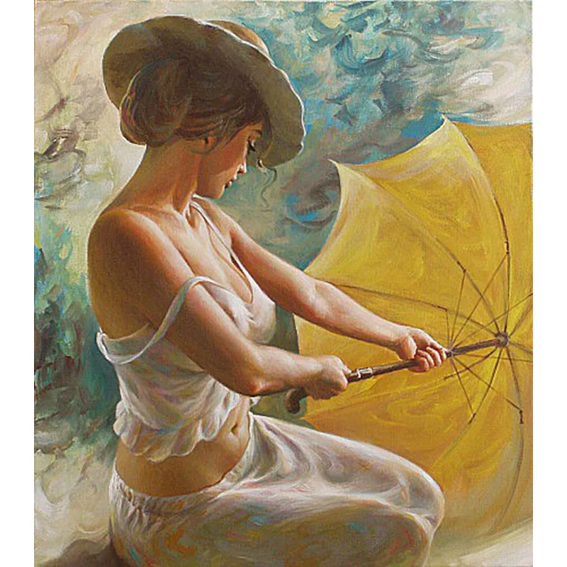 Yellow Umbrella Gir Women Painting By Numbers Figure Picture Canvas By Numbers Modern Abstract Handpainted Oil Painting For Home
Yellow Umbrella Gir Women Painting By Numbers Figure Picture Canvas By Numbers Modern Abstract Handpainted Oil Painting For Home