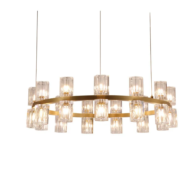 24 30 Head Modern Crystal Chandeliers LED Lamp Gold Metal Suspension Light Home Lighting For Living Room Bedroom Lights PA0082
24 30 Head Modern Crystal Chandeliers LED Lamp Gold Metal Suspension Light Home Lighting For Living Room Bedroom Lights PA0082
