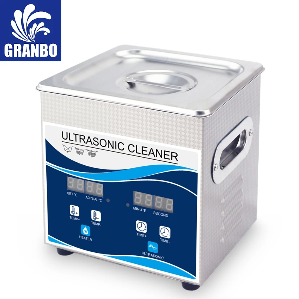 Home Appliance 2 Liter Ultrasonic Cleaner Bath 40Khz Sonic Washer for Necklace Rings Coins Spark Plug Jade Eyeglasses Injector
Home Appliance 2 Liter Ultrasonic Cleaner Bath 40Khz Sonic Washer for Necklace Rings Coins Spark Plug Jade Eyeglasses Injector