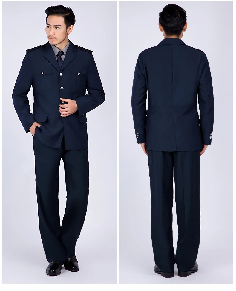 (1 set-shirt&pant)Security guard outfit Residential property security uniform jackets pants outfit thick clothes complete set
(1 set-shirt&pant)Security guard outfit Residential property security uniform jackets pants outfit thick clothes complete set