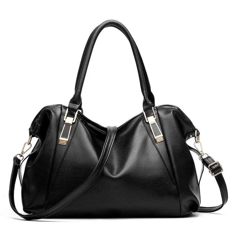 BARHEE Large Capacity Women Handbag Soft PU Leather Shoulder Bag Bolsas Fashion Solid Tote Bags Ladies Hobo Black White Pink
BARHEE Large Capacity Women Handbag Soft PU Leather Shoulder Bag Bolsas Fashion Solid Tote Bags Ladies Hobo Black White Pink