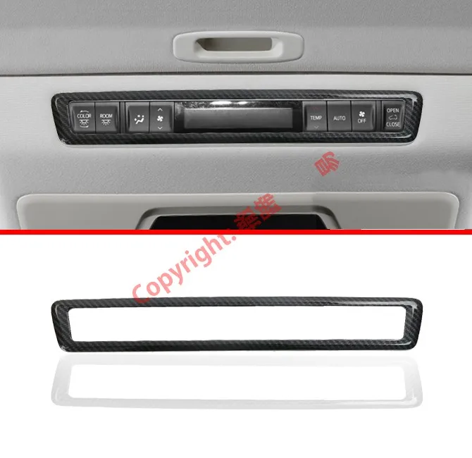 Carbon Fiber Style Interior Rear Air-condition Control Cover Trim For Toyota Alphard Vellfire AH30 2016 2017 2018 2019 2020
Carbon Fiber Style Interior Rear Air-condition Control Cover Trim For Toyota Alphard Vellfire AH30 2016 2017 2018 2019 2020