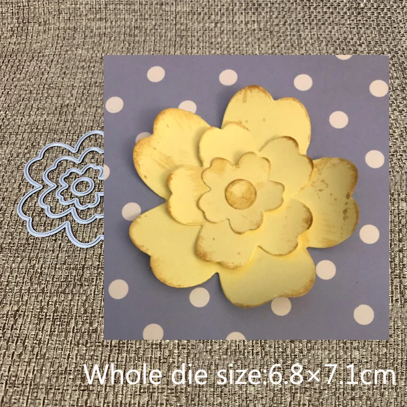XLDesign Craft Metal Cutting Dies cut die 4pcs flowers Floral Scrapbooking Album Paper DIY Card Craft Embossing Die Cuts
XLDesign Craft Metal Cutting Dies cut die 4pcs flowers Floral Scrapbooking Album Paper DIY Card Craft Embossing Die Cuts