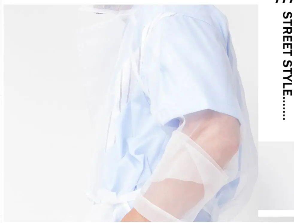 M-4xl Spring And Summer 2021 New Men White Perspective Transparent Loose Sunscreen Windbreaker Long Paragraph Cloak Super Long
M-4xl Spring And Summer 2021 New Men White Perspective Transparent Loose Sunscreen Windbreaker Long Paragraph Cloak Super Long