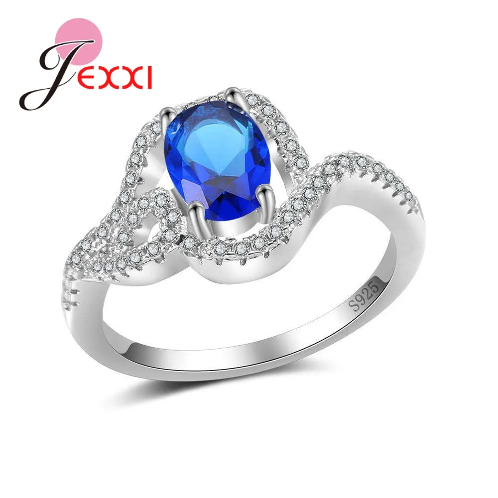 New Design Spiral 925 Sterling Silver Luxurious Best Wedding Engagement Clearly Crystals Rings Gifts For Women Bridal
New Design Spiral 925 Sterling Silver Luxurious Best Wedding Engagement Clearly Crystals Rings Gifts For Women Bridal
