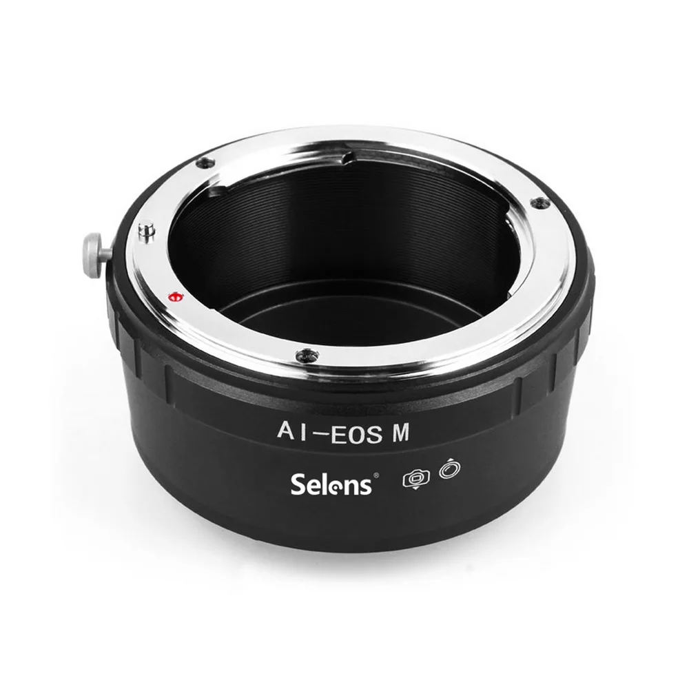 Selens Lens Adapter for Nikon F AI Mount Lens Convert for EF-M Mount Camera Adapter for AI-EOS M
Selens Lens Adapter for Nikon F AI Mount Lens Convert for EF-M Mount Camera Adapter for AI-EOS M