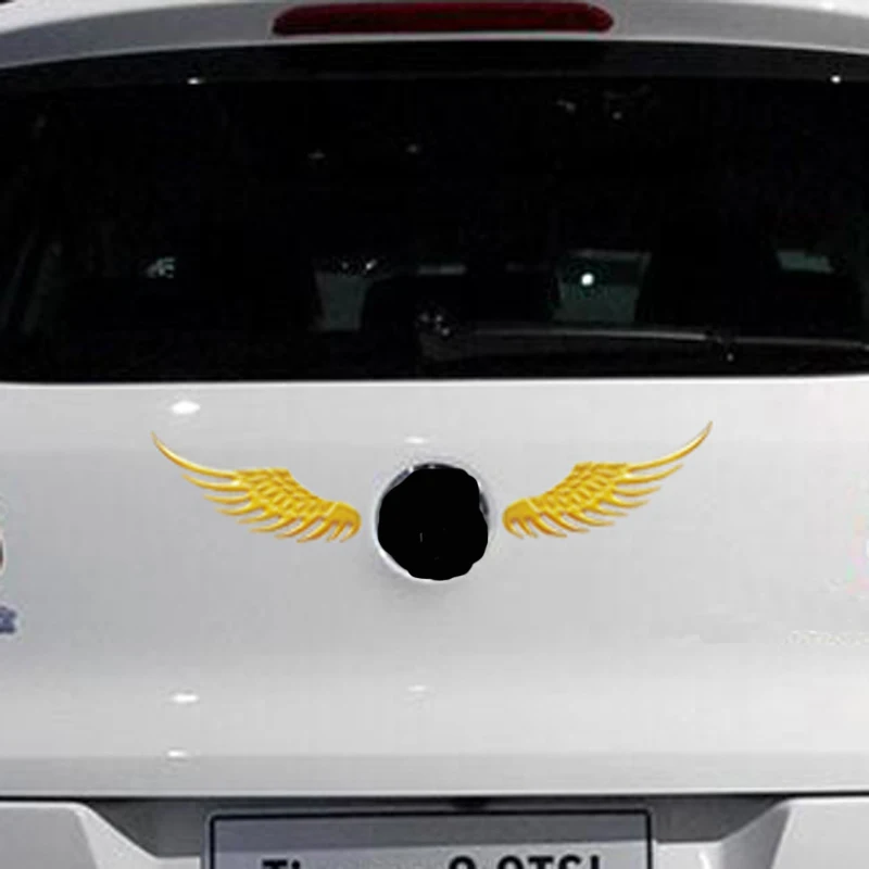 1 Pair Fashion 3D Wings Car Sticker For Acura RLX CL EL CSX ILX MDX NSX RDX RL SLX TL TSX Vigor ZDX | Автомобили и мотоциклы
