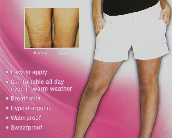 thigh lift tape makes thighs look firm and younger slimming thigh leg shaping transparent lifting strips AS SEEN ON TV.
thigh lift tape makes thighs look firm and younger slimming thigh leg shaping transparent lifting strips AS SEEN ON TV.