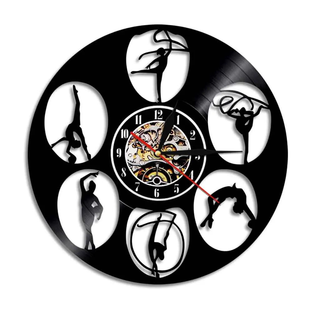 1Piece Gymnastics Vinyl Record Wall Clock Sport Vintage Modern Handmade Gift Home Decor Wall Art Led Light Bodybuilding
1Piece Gymnastics Vinyl Record Wall Clock Sport Vintage Modern Handmade Gift Home Decor Wall Art Led Light Bodybuilding