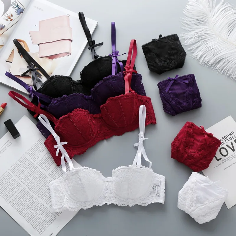 Fashion Sexy Bra Sets Lace Comfortable Brassiere Women Set Embroidery Lingerie Bras Set
Fashion Sexy Bra Sets Lace Comfortable Brassiere Women Set Embroidery Lingerie Bras Set