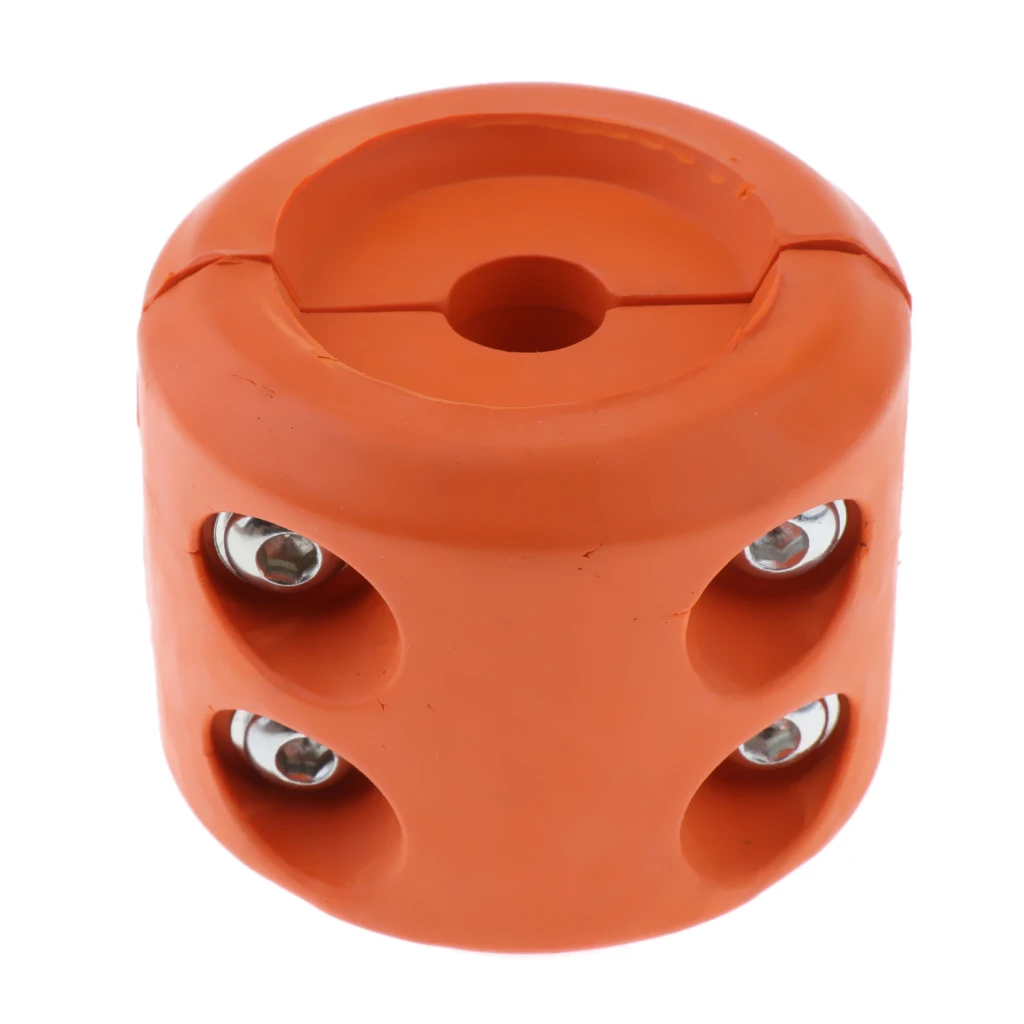 Winch Cable Hook Stopper Rubber Rope Line Saver Winches Vehicle Parts for ATV UTV Black /Orange | Автомобили и мотоциклы