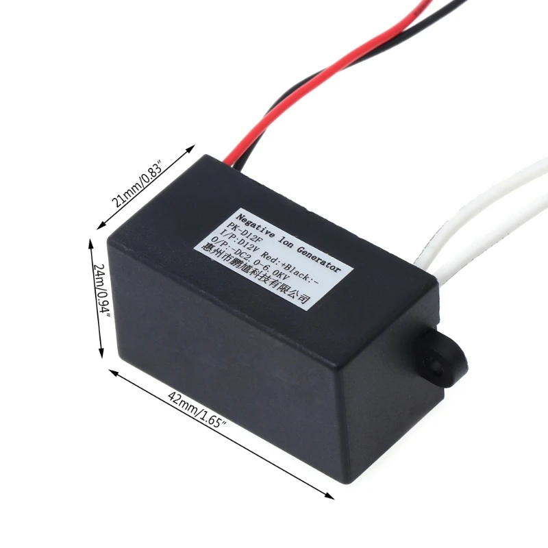 Negative Ion Generator Anion Ionizer Module Air Vitamin Car Home Dust Removal Mar28
Negative Ion Generator Anion Ionizer Module Air Vitamin Car Home Dust Removal Mar28
