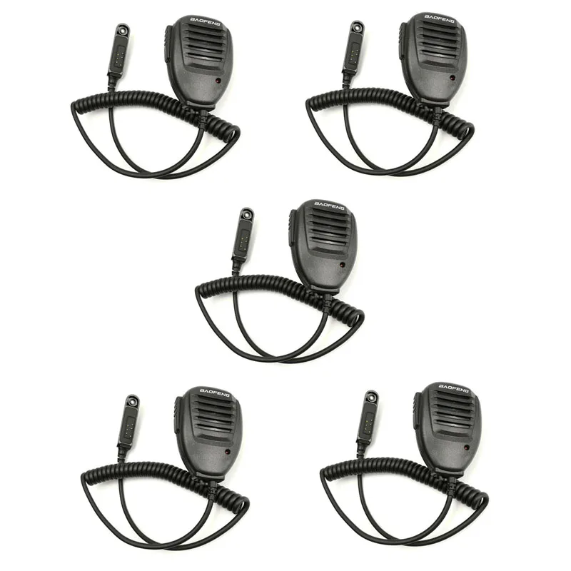 Lot 5pcs PTT Mic Speaker Microphone for Baofeng BF-UV9R UV9R BF-A58 A58 UV-XR GT-3WP BF-9700 UV-9R Plus Radio Walkie Talkie
Lot 5pcs PTT Mic Speaker Microphone for Baofeng BF-UV9R UV9R BF-A58 A58 UV-XR GT-3WP BF-9700 UV-9R Plus Radio Walkie Talkie