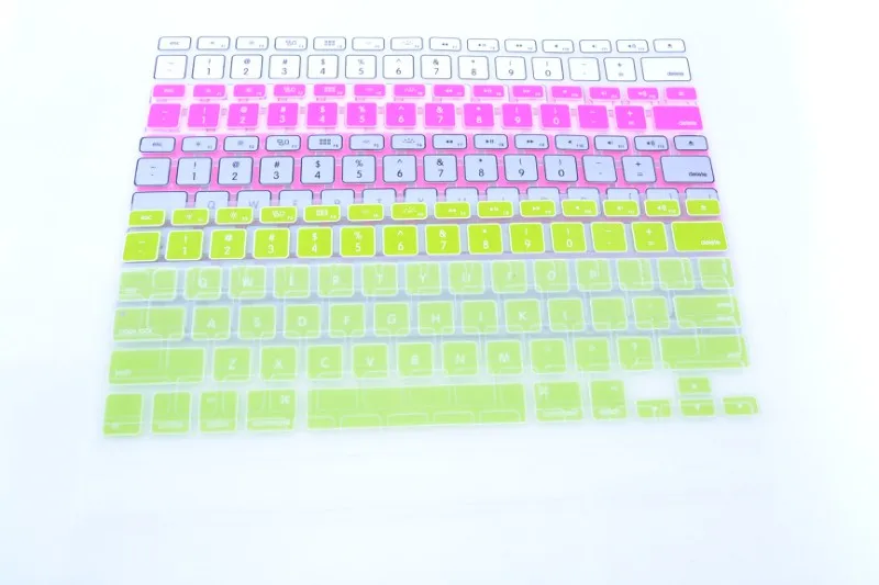 Luminescent fluorescence Color Silicone Laptop keyboard Skin Protector Cover film for Apple Macbook Pro Air Retina 13 15 17
Luminescent fluorescence Color Silicone Laptop keyboard Skin Protector Cover film for Apple Macbook Pro Air Retina 13 15 17