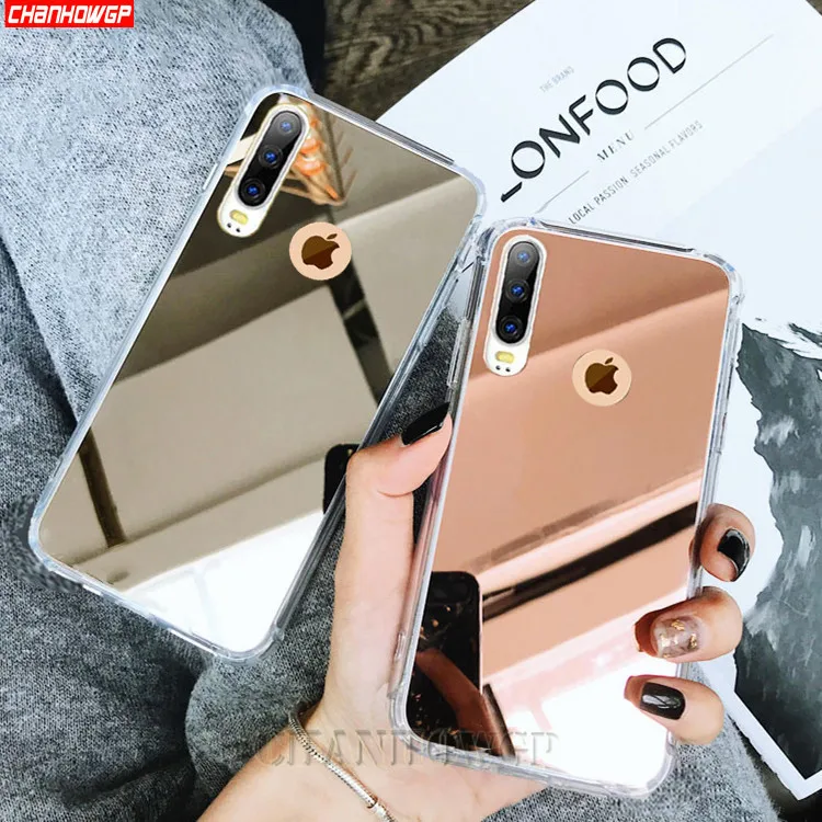 Роскошный мягкий силиконовый зеркальный чехол для iPhone X XS Max XR чехлы телефонов 7 8 6