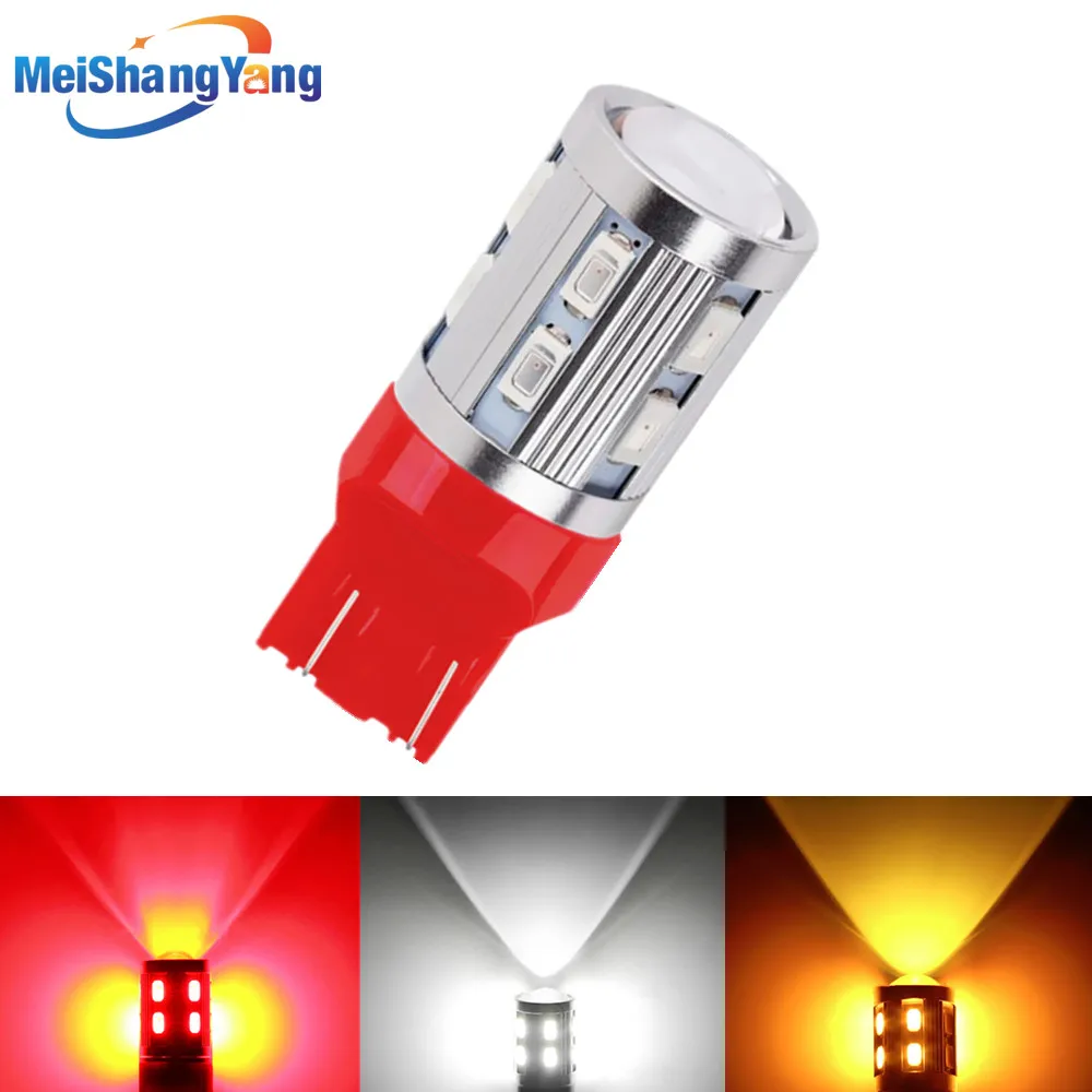 7443 7440 Car LED bulbs 12 SMD 5730 W21/5W 5W High power XPE LED lamp Bulbs car light source parking Red White Yellow
7443 7440 Car LED bulbs 12 SMD 5730 W21/5W 5W High power XPE LED lamp Bulbs car light source parking Red White Yellow