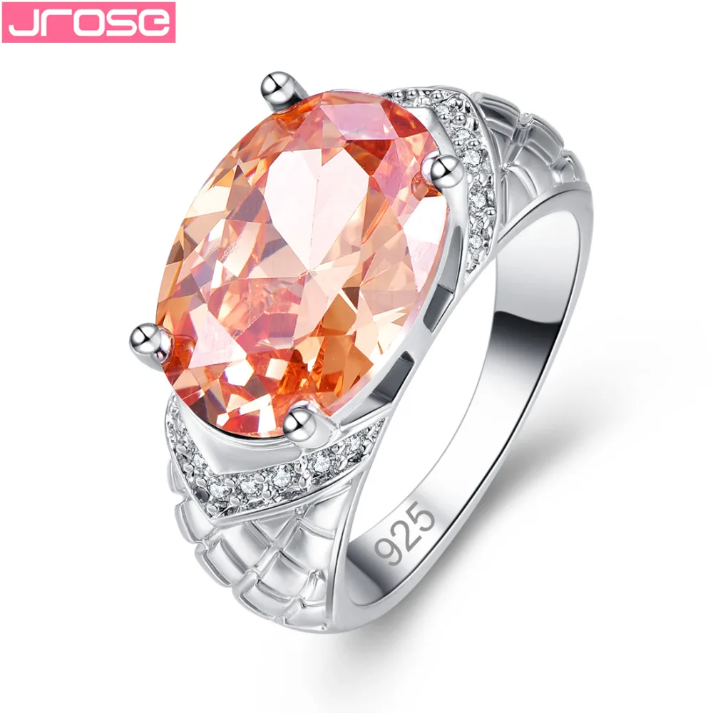 JROSE Wedding Band Oval Cut Yellow Champagne White Cubic Zirconia Jewelry Fashion Silver Ring Size 6 7 8 9 Dazzling Gifts
JROSE Wedding Band Oval Cut Yellow Champagne White Cubic Zirconia Jewelry Fashion Silver Ring Size 6 7 8 9 Dazzling Gifts