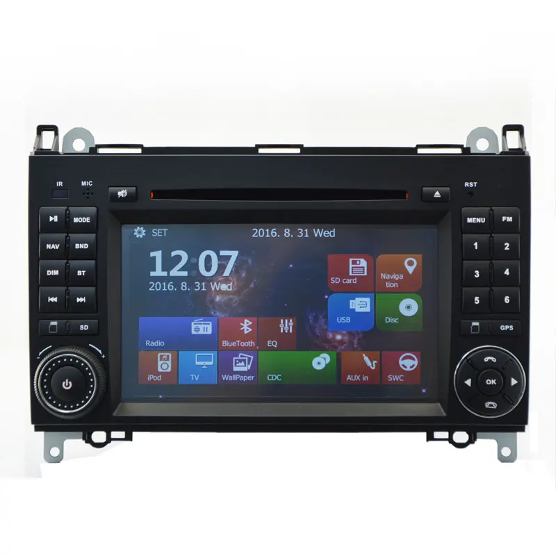 Автомобильный DVD плеер с GPS навигацией для Mercedes/Benz A B W169 W245 Viano Vito W639 Sprinter W906 W209 311 W315