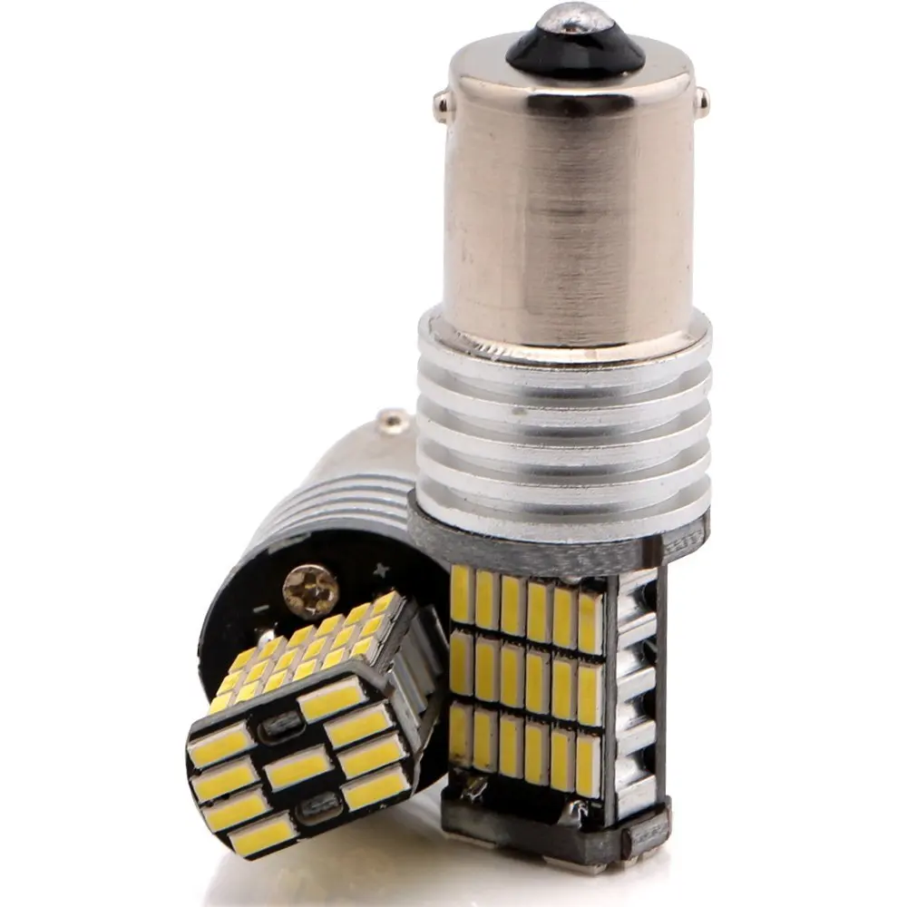 2Pcs AK-4014 Chipset 1156 1141 1073 7506 BA15S LED Bulbs backup reverse lights,turn signal lights,tail lights, 6500K White
2Pcs AK-4014 Chipset 1156 1141 1073 7506 BA15S LED Bulbs backup reverse lights,turn signal lights,tail lights, 6500K White