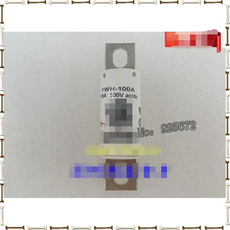 Оригинальный предохранитель FWH-100A fuse 500v100a, страховая трубка и бесплатная доставка.
Оригинальный предохранитель FWH-100A fuse 500v100a, страховая трубка и бесплатная доставка.