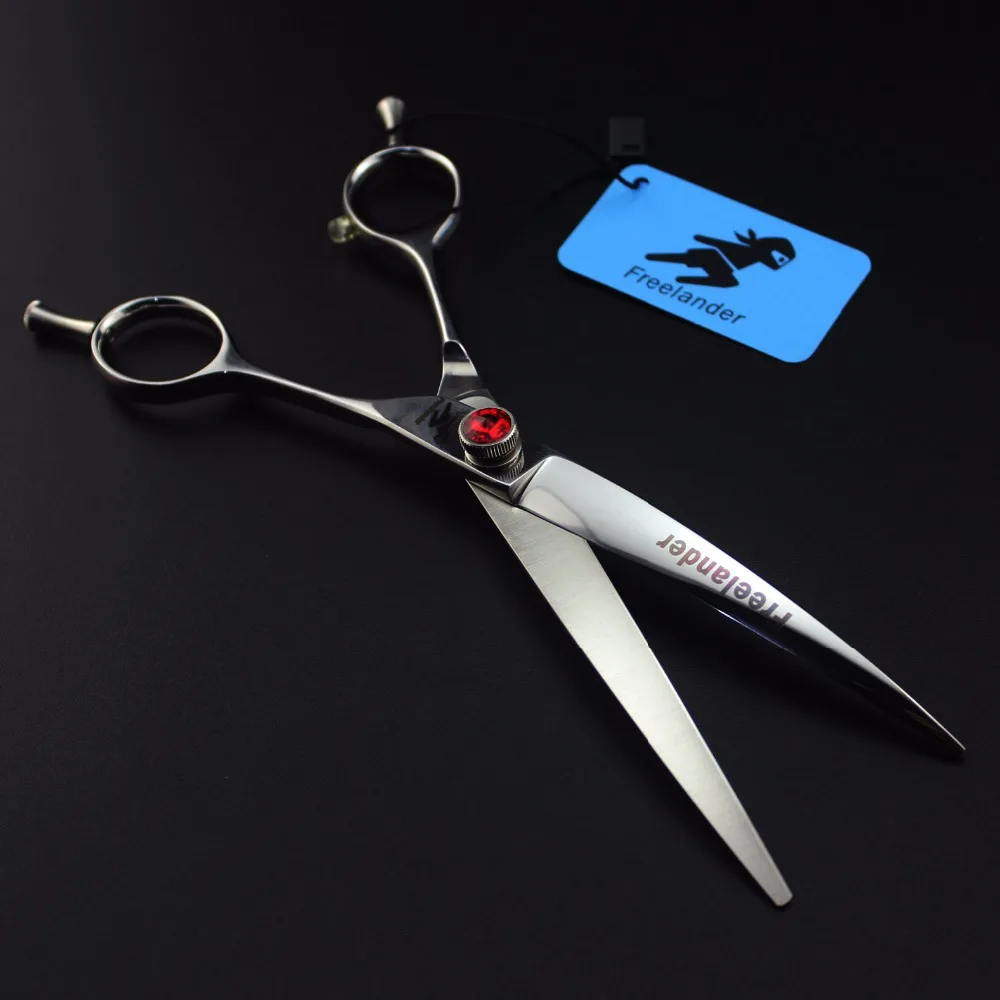 7.0inch Professional Premium Sharp Edge Dog PET GROOMING SCISSORS SHEARS Pet Scissors Set technicolor, black scissors set