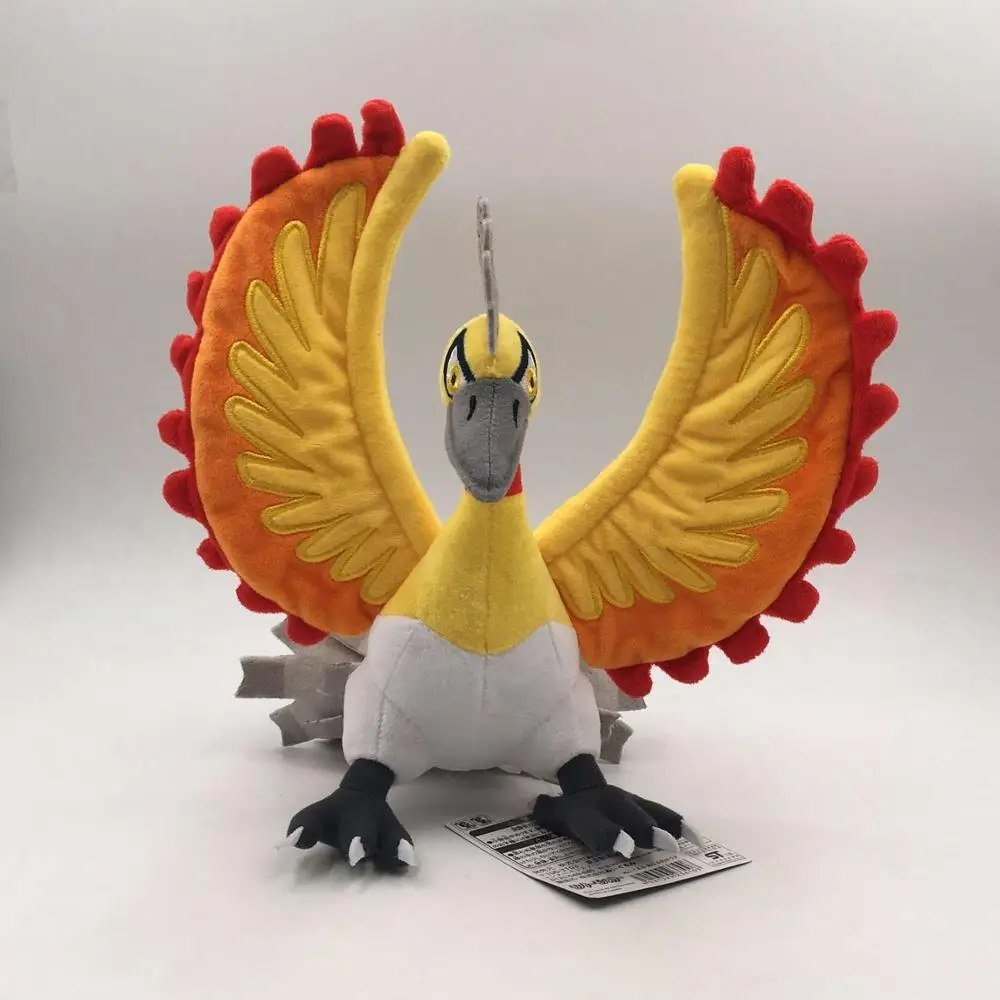 Аниме игры серии Pokemon Новинка 28 см плюшевая игрушка Ho-Oh мягкие игрушки подарок на день рождения для детей.
Аниме игры серии Pokemon Новинка 28 см плюшевая игрушка Ho-Oh мягкие игрушки подарок на день рождения для детей.