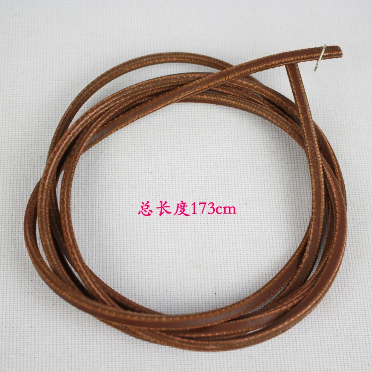 173cm/pcs long household sewing machine belt single Treadle cowhide belt strap for treadle Sewing Machine accessories1249 
173cm/pcs long household sewing machine belt single Treadle cowhide belt strap for treadle Sewing Machine accessories1249