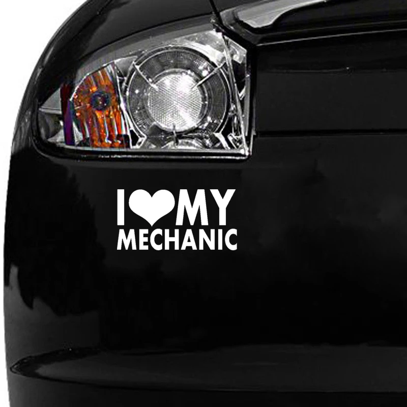 QYPF 15.5CM*7.9CM Interesting I LOVE My Mechanic Vinyl Decoration Car Sticker Decal Black Silver C15-2531
QYPF 15.5CM*7.9CM Interesting I LOVE My Mechanic Vinyl Decoration Car Sticker Decal Black Silver C15-2531