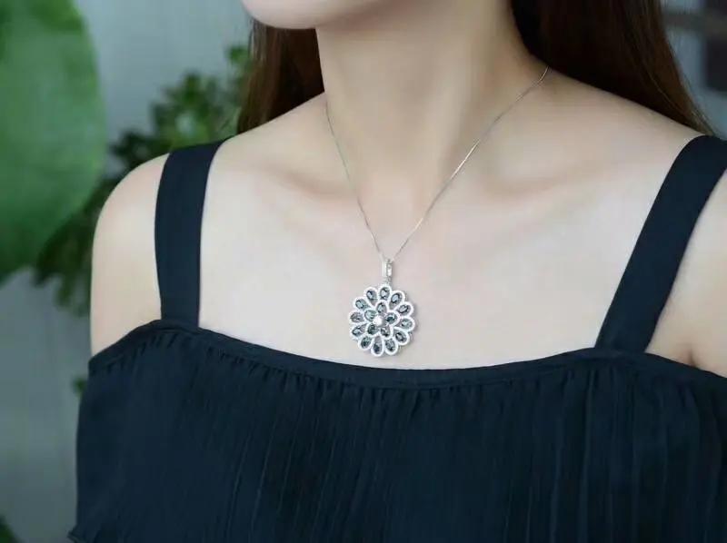 shilovem 925 silver sterling real Natural sapphire pendants fine Jewelry trendy send necklace Christmas gift new bz03058agl
shilovem 925 silver sterling real Natural sapphire pendants fine Jewelry trendy send necklace Christmas gift new bz03058agl