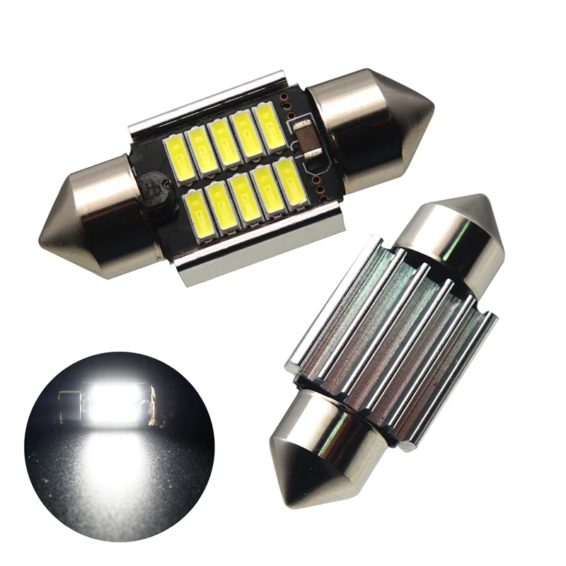 Festoon 31mm 36mm 39mm 42mm LED Bulb C5W C10W Super Bright 4014 SMD Canbus Error Free Auto Interior Reading Dome Lamps Car Light
Festoon 31mm 36mm 39mm 42mm LED Bulb C5W C10W Super Bright 4014 SMD Canbus Error Free Auto Interior Reading Dome Lamps Car Light