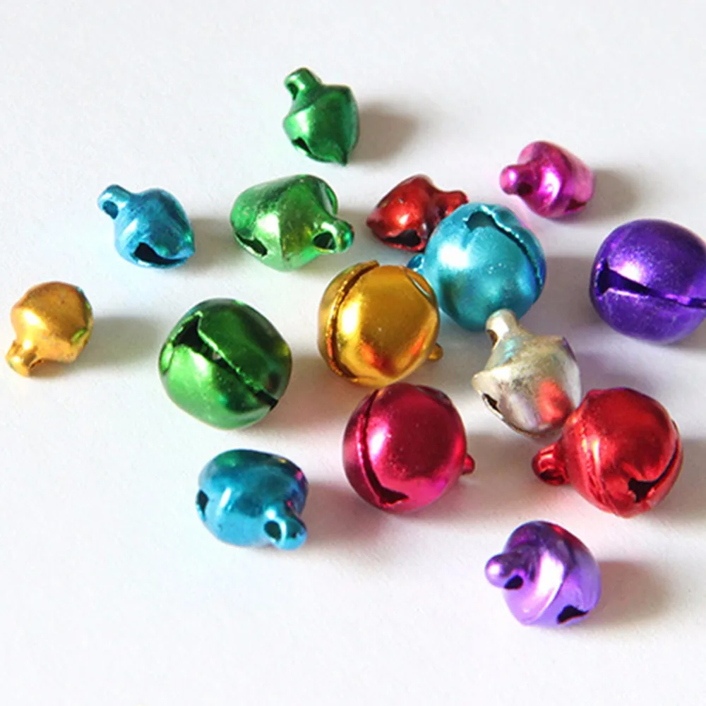 Christmas 1000 PCS 8MM Colorful Small Jingle Bells Iron Loose Beads Party Festival Home Christmas Decorations / DIY Accessori
Christmas 1000 PCS 8MM Colorful Small Jingle Bells Iron Loose Beads Party Festival Home Christmas Decorations / DIY Accessori