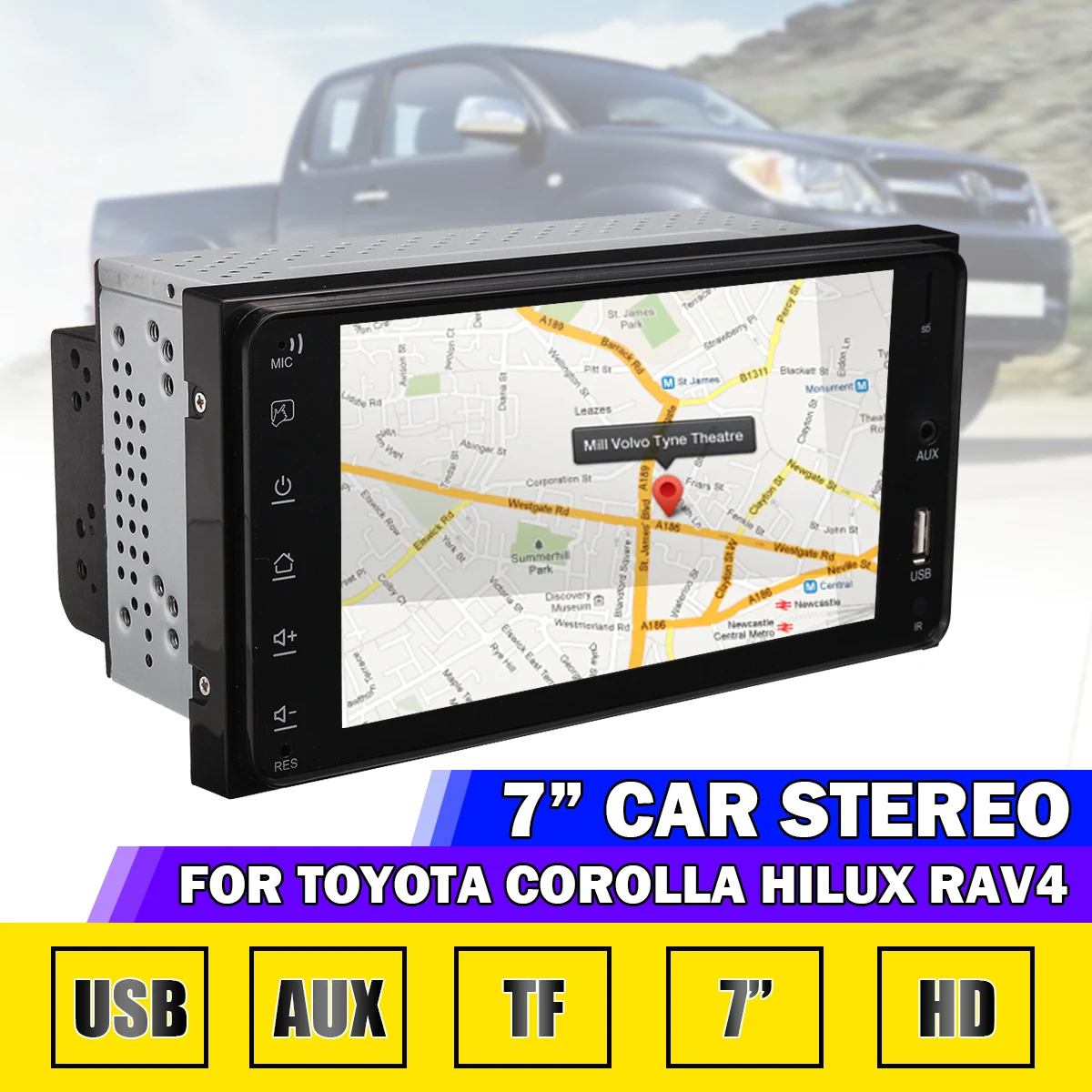 Автомобильный мультимедийный плеер 2din, автомагнитола 7 "mirrorlink для Android 8,1, bluetooth, USB, камера заднего вида, радио для Toyota Corolla Hilux
Автомобильный мультимедийный плеер 2din, автомагнитола 7 "mirrorlink для Android 8,1, bluetooth, USB, камера заднего вида, радио для Toyota Corolla Hilux
