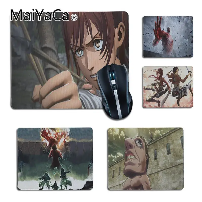 MaiYaCa New Design Attack on Titan2 Customized MousePads Computer Laptop Anime Mouse Mat Size 25x29cm 18x22cm Rubber Mousemats
MaiYaCa New Design Attack on Titan2 Customized MousePads Computer Laptop Anime Mouse Mat Size 25x29cm 18x22cm Rubber Mousemats