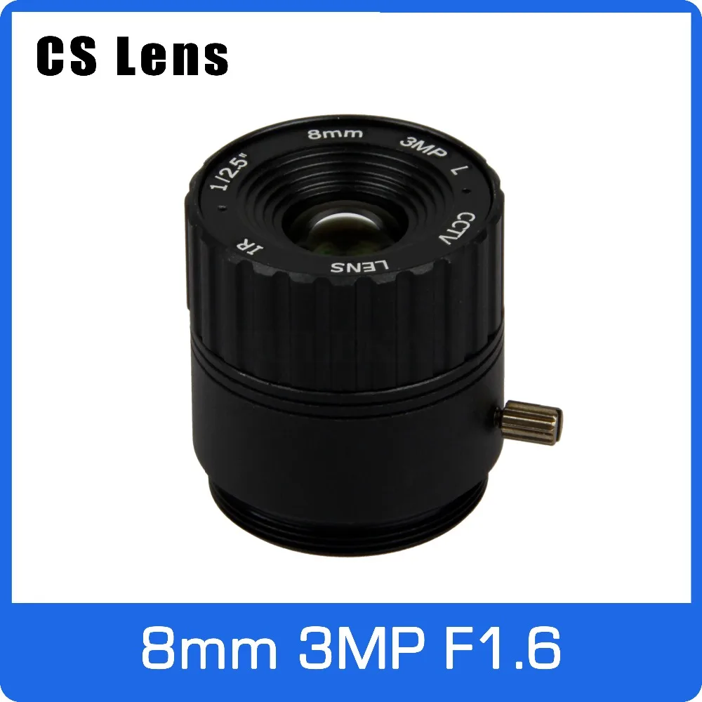 3Megapixel 8mm CS Mount Fixed Aperture F1.6 CCTV Lens For HD 1080P AHD IP Camera Box Camera Explosion Proof Camera Free Shipping
3Megapixel 8mm CS Mount Fixed Aperture F1.6 CCTV Lens For HD 1080P AHD IP Camera Box Camera Explosion Proof Camera Free Shipping