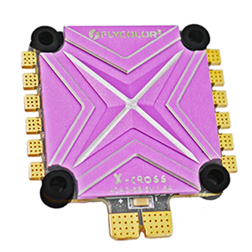 Flycolor 4 в 1 BLHeli32 ESC X-CLOSS 40A контроллер скорости для FPV гоночный Дрон, Квадрокоптер, летательный аппарат
Flycolor 4 в 1 BLHeli32 ESC X-CLOSS 40A контроллер скорости для FPV гоночный Дрон, Квадрокоптер, летательный аппарат