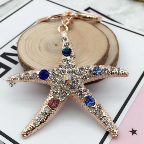 Full Rhinestones Bling Bling Five-pointed Star Metal Keychain Car Keyring Handbag Key Ring
Full Rhinestones Bling Bling Five-pointed Star Metal Keychain Car Keyring Handbag Key Ring