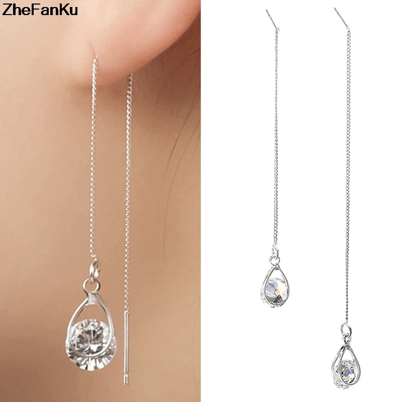 Women Zinc Alloy Silver Color Pendant Long Ear Line Drop Earrings Europe Long Line Dangle Earring Jewelry Free Shipping
Women Zinc Alloy Silver Color Pendant Long Ear Line Drop Earrings Europe Long Line Dangle Earring Jewelry Free Shipping