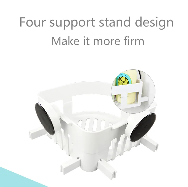 New Arrival Sucker Corner Shelf Bathroom Kitchen Storage Orgnazation Rack Wall Mounted Bathroom Shelf Bathroom Accessories
New Arrival Sucker Corner Shelf Bathroom Kitchen Storage Orgnazation Rack Wall Mounted Bathroom Shelf Bathroom Accessories