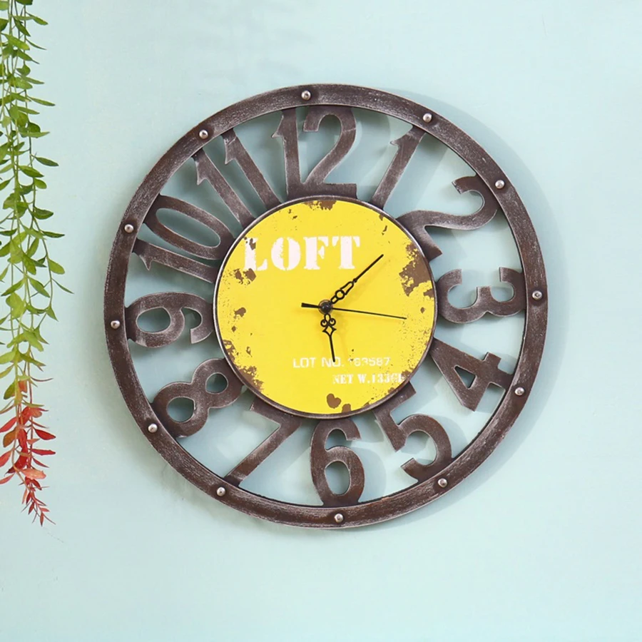 Metal Creative Wall Clock Silent Vintage Modern Design Home Decor Clock Guess Women Watch Mechanism Klok Wall Clocks 50ZB018
Metal Creative Wall Clock Silent Vintage Modern Design Home Decor Clock Guess Women Watch Mechanism Klok Wall Clocks 50ZB018