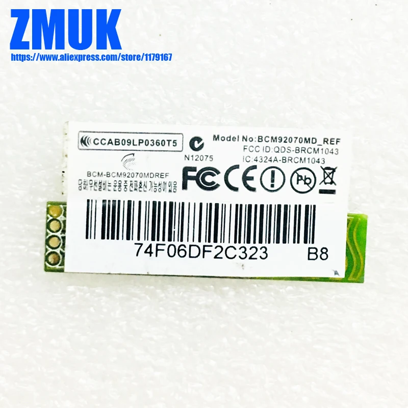 New Original Bluetooth Module Board For Asus N61 N61JQ Series,P/N 04G590044000 (10050)
New Original Bluetooth Module Board For Asus N61 N61JQ Series,P/N 04G590044000 (10050)