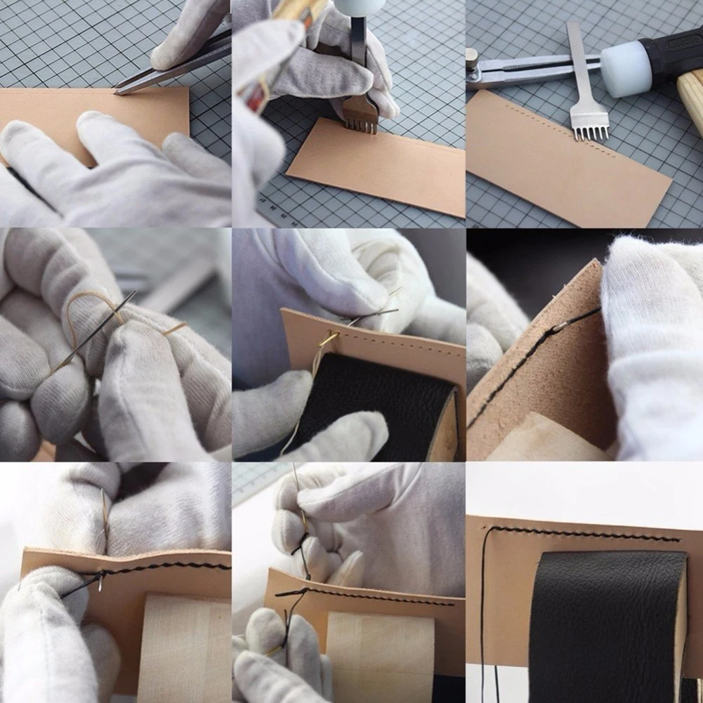 16colors 150D Dia.0.8mm 260m Leather hand-stitched sewing thread Dacron Flat waxed thread DIY handmade leather bag sewing tool
16colors 150D Dia.0.8mm 260m Leather hand-stitched sewing thread Dacron Flat waxed thread DIY handmade leather bag sewing tool