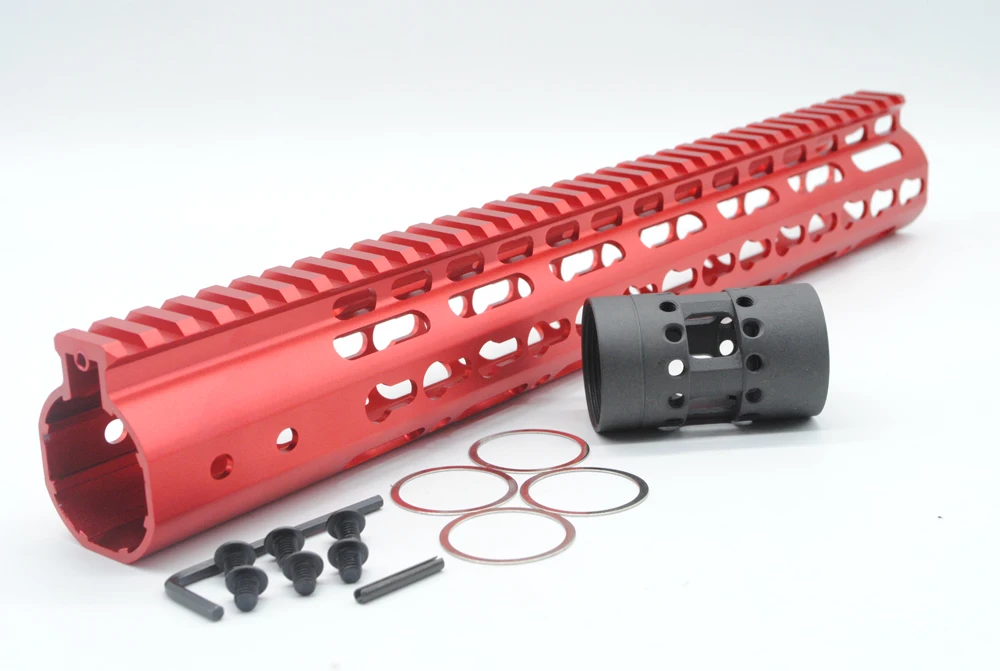 TriRock New Arrival Red 13.5'' Length NSR Handguard Free Float Key Mod Ultralight Handguard Rail Mount Free Shipping
TriRock New Arrival Red 13.5'' Length NSR Handguard Free Float Key Mod Ultralight Handguard Rail Mount Free Shipping