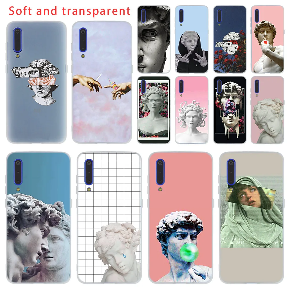Art David Statue flower Soft TPU Case For Xiaomi Mi 12 11 Pro Ultra 10 9 8 SE 6X A3 A2 LITE cc9 Pro cc9e Cover
Art David Statue flower Soft TPU Case For Xiaomi Mi 12 11 Pro Ultra 10 9 8 SE 6X A3 A2 LITE cc9 Pro cc9e Cover