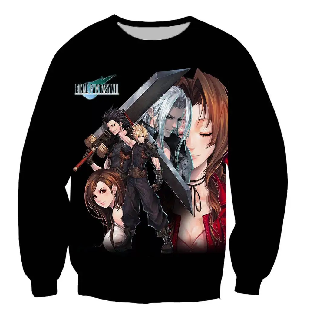 Anime final fantasy vii women pullover sweatshirts plain sweatshirt 3D printed cool sweatshirts streetstyle sweatshirts
Anime final fantasy vii women pullover sweatshirts plain sweatshirt 3D printed cool sweatshirts streetstyle sweatshirts