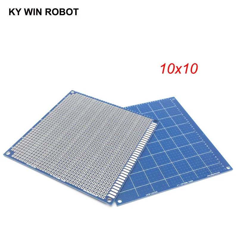 1pcs 10x10cm 100x100 mm Blue Single Side Prototype PCB Universal Printed Circuit Board Protoboard For Arduino
1pcs 10x10cm 100x100 mm Blue Single Side Prototype PCB Universal Printed Circuit Board Protoboard For Arduino
