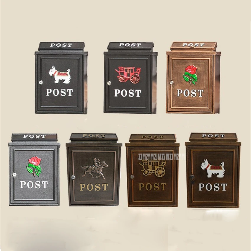 Aluminum Mailbox With Lock Home Vintage Letter Newspaper Post Box Ourdoor Garden Waterproof Pastoral Rural Style Mailbox
Aluminum Mailbox With Lock Home Vintage Letter Newspaper Post Box Ourdoor Garden Waterproof Pastoral Rural Style Mailbox