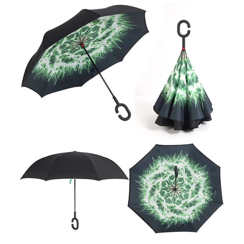Pongee Aluminum Alloy Tube Windproof Inverted Umbrella Rain Women Sun Protection Children Womens Reverse Umbrella Long
Pongee Aluminum Alloy Tube Windproof Inverted Umbrella Rain Women Sun Protection Children Womens Reverse Umbrella Long