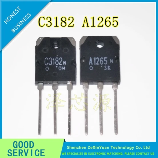 10 пар = 20 шт./лот 2SA1265N 2SC3182N A1265N C3182N 2SA1265 2SC3182, соответствующая трубка усилителя мощности
10 пар = 20 шт./лот 2SA1265N 2SC3182N A1265N C3182N 2SA1265 2SC3182, соответствующая трубка усилителя мощности