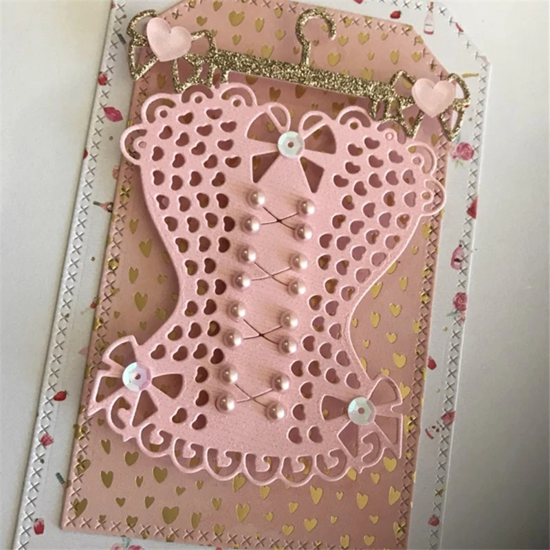 Dress Metal Cutting Dies For Scrapbooking Stencils DIY Album Cards Decoration Embossing Folder Die Cuts Template Tool
Dress Metal Cutting Dies For Scrapbooking Stencils DIY Album Cards Decoration Embossing Folder Die Cuts Template Tool