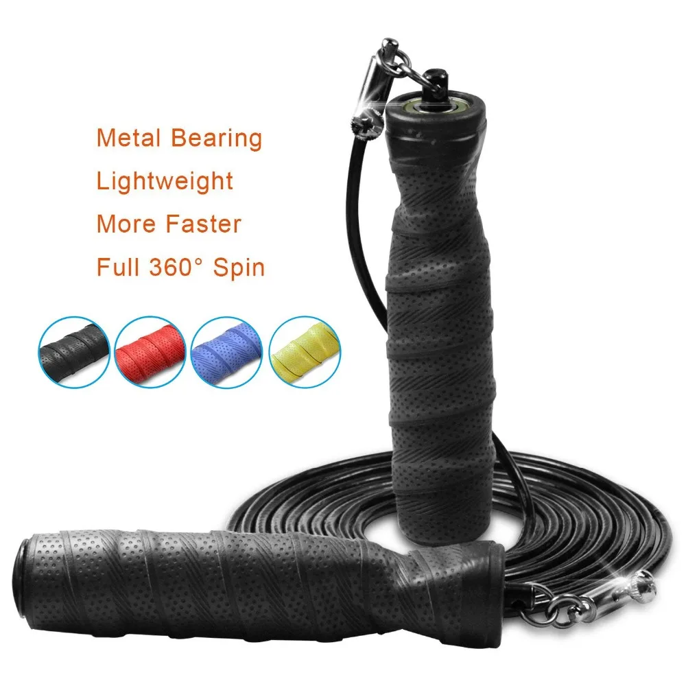 Steel Wire Jump Rope Speed Jump Rope Crossfit Jump Rope Fitness Rope Solid PVC Rubber Coating Adjustable Bearing High Speed Cabl
Steel Wire Jump Rope Speed Jump Rope Crossfit Jump Rope Fitness Rope Solid PVC Rubber Coating Adjustable Bearing High Speed Cabl